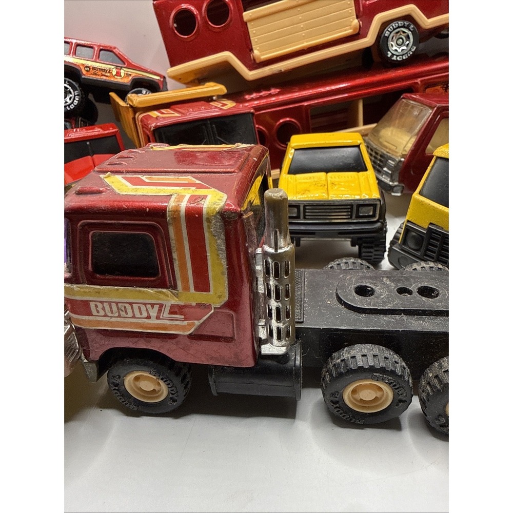 LARGE Buddy L Lot Car Truck Vintage - Picture 3 of 16